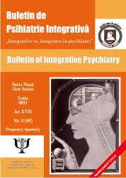 Buletin de Psihiatrie nr. 2 / 2011. Bulletin of Integrative Psychiatry. Integrative vs. integrator in psychiatry, iunie 2011, an XVII, nr. 2 (49)