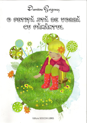 O fetita sta de vorba cu pamantul