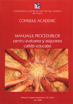 Manualul procedurilor pentru evaluarea si asigurarea calitatii educatiei