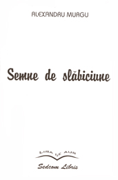 Semne de slabiciune